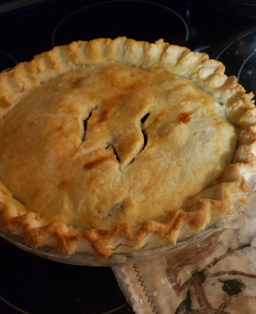 homemade pie